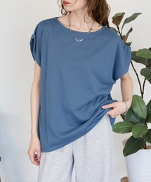 【汗をかいてもすぐ乾く】速乾フレンチスリーブTシャツ