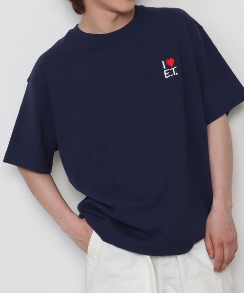 SVEC(シュベック)の「E.T. オーバー S/S Tシャツ(Tシャツ/カットソー・レディース・ネイビー・M/LL/L)」の2枚目の写真