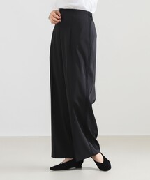 Demi-Luxe BEAMS | AK+1 / サテン 側章 ワイドパンツ(その他パンツ)