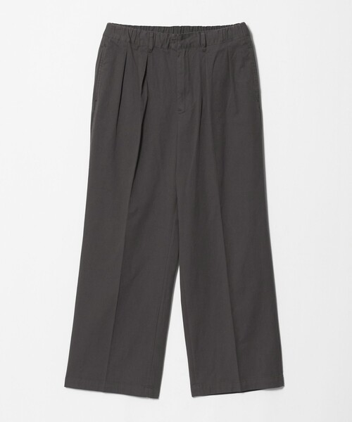 CITEN（シテン）の「＜CITEN＞イージーワイドストレートパンツ（スラックス・メンズ・イエロー/ライトグレー/ダークグレー・L/S/M）」の5枚目の写真