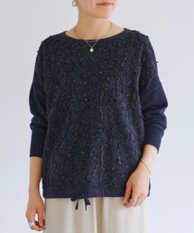 BEARDSLEY（ビアズリー）の「《新色ZOZO先行販売》星刺繍ニットプルオーバー（ニット/セーター）」