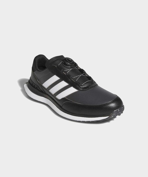 adidas(アディダス)の「S2G 26 ボア スパイクレス ゴルフ / S2G 26 BOA SPIKELESS GOLF【adidas Golf/アディダスゴルフ】(スニーカー・メンズ・ブラック・24.5cm/25.5cm/26.5cm/27.5cm/28.5cm/25.0cm/26.0cm/27.0cm/28.0cm/29.0cm)」の2枚目の写真