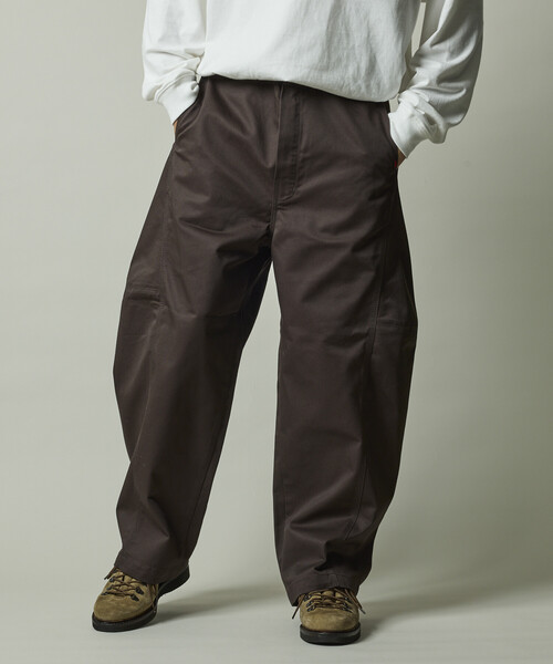 RED KAP（レッドキャップ）の「RED KAP/レッドキャップ 別注 PT-20 TWILL BARREL LEG PANTS/ツイル バレルレッグパンツ（その他パンツ・メンズ・チャコールグレー/ブラック/ベージュ/ブラウン/オフホワイト・SMALL/MEDIUM/LARGE）」の5枚目の写真
