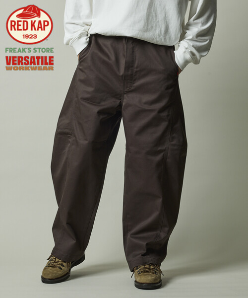 RED KAP（レッドキャップ）の「RED KAP/レッドキャップ 別注 PT-20 TWILL BARREL LEG PANTS/ツイル バレルレッグパンツ（その他パンツ・メンズ・チャコールグレー/ブラック/ベージュ/ブラウン/オフホワイト・SMALL/MEDIUM/LARGE）」の9枚目の写真
