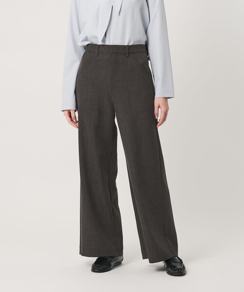 BEAUTY&YOUTH UNITED ARROWS（ビューティーアンドユースユナイテッドアローズ）の「【WEB限定 Wardrobe DAILY MINIMAL】メランジ ステッチワイドパンツ ウォッシャブル（その他パンツ・レディース・モカ/ダークグレー・M/S/XS/L）」の17枚目の写真