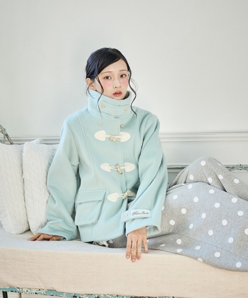 FCMM(エフシーエムエム)の「TOGGLE COAT / トグルコート(ダッフルコート・レディース・ミント/アイボリー/グレー/ネイビー・SMALL/MEDIUM)」の11枚目の写真