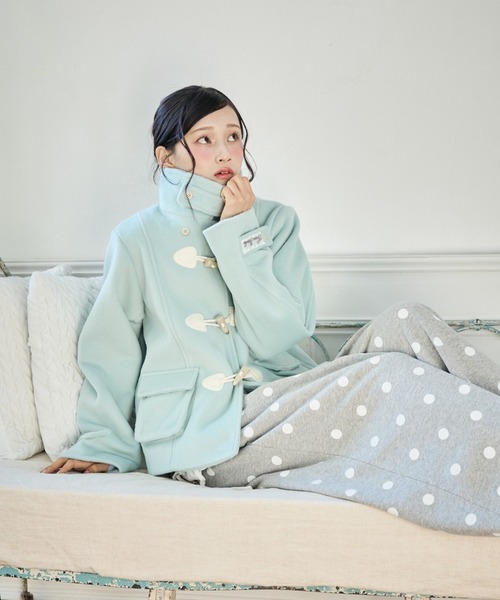 FCMM(エフシーエムエム)の「TOGGLE COAT / トグルコート(ダッフルコート・レディース・ミント/アイボリー/グレー/ネイビー・SMALL/MEDIUM)」の12枚目の写真