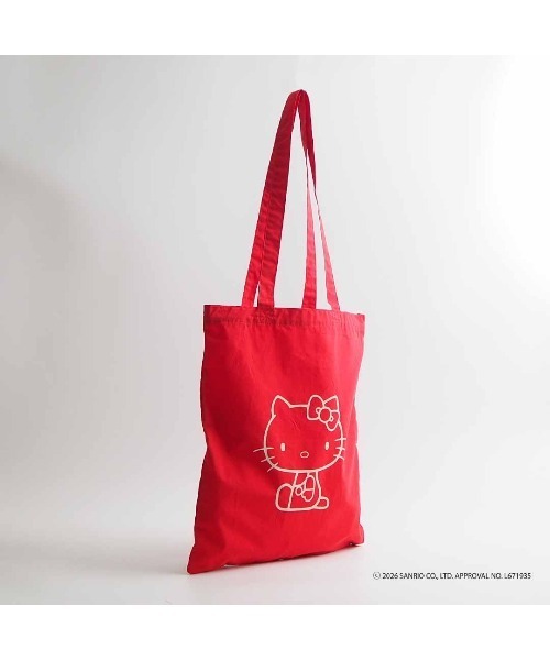 sanrio（サンリオ）の「サンリオキャラクターズ A4トートバッグ（トートバッグ・レディース・ネイビー/ピンク/レッド/ブラウン・FREE）」の12枚目の写真