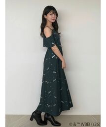 Harry Potterコレクション ロゴプリントケープキャミワンピース