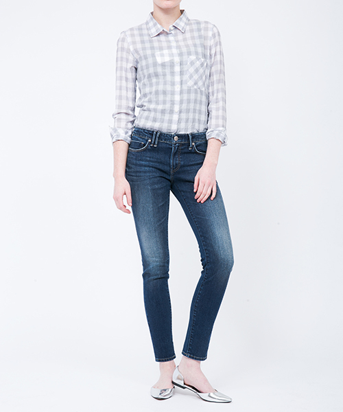 Moname（モナーム）の「■Moname   スキニー デニムパンツ   EMMA(エマ)/41161001（デニムパンツ・レディース・ライトブルー/ブルー・23inch/24inch/25inch/26inch/27inch）」の16枚目の写真