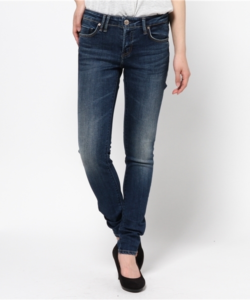 Moname（モナーム）の「■Moname   スキニー デニムパンツ   EMMA(エマ)/41161001（デニムパンツ・レディース・ライトブルー/ブルー・23inch/24inch/25inch/26inch/27inch）」の9枚目の写真