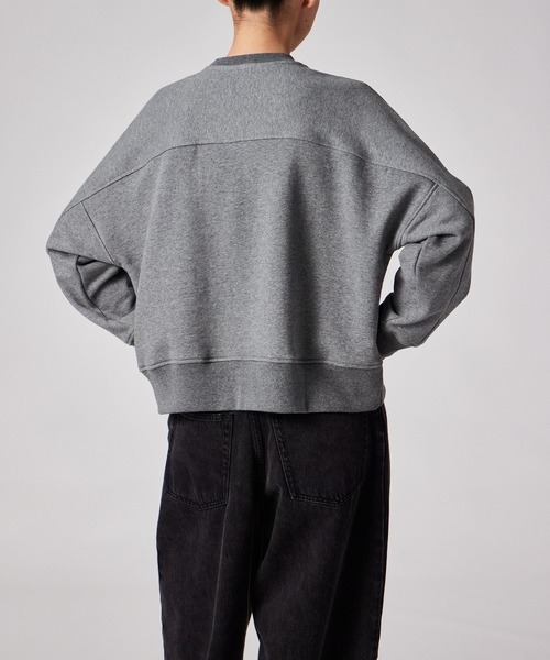 Paul Smith(ポールスミス)の「ウィメンズ "Roses" クルーネック スウェット / 265220 446V(Tシャツ/カットソー・レディース・グレー・MEDIUM)」の9枚目の写真