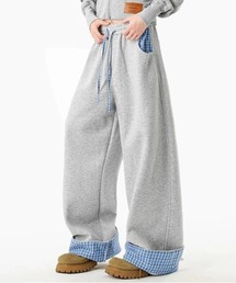 DOUBLE STEAL（ダブルスティール）の「DSレイヤードスウェットワイドパンツ（スウェットパンツ）」