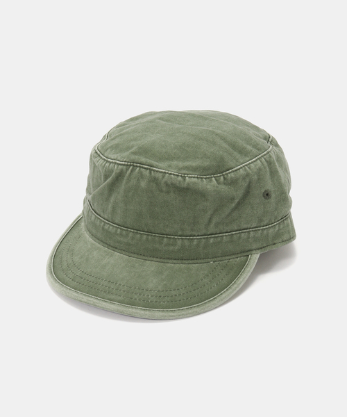 OBEY（オベイ）の「【OBEY / オベイ】PIGMENT OBEY PAGE CADET CAP（キャップ・レディース・ブラック/カーキ・FREE）」の2枚目の写真