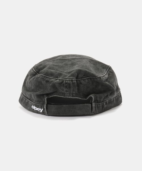 OBEY（オベイ）の「【OBEY / オベイ】PIGMENT OBEY PAGE CADET CAP（キャップ・レディース・ブラック/カーキ・FREE）」の12枚目の写真