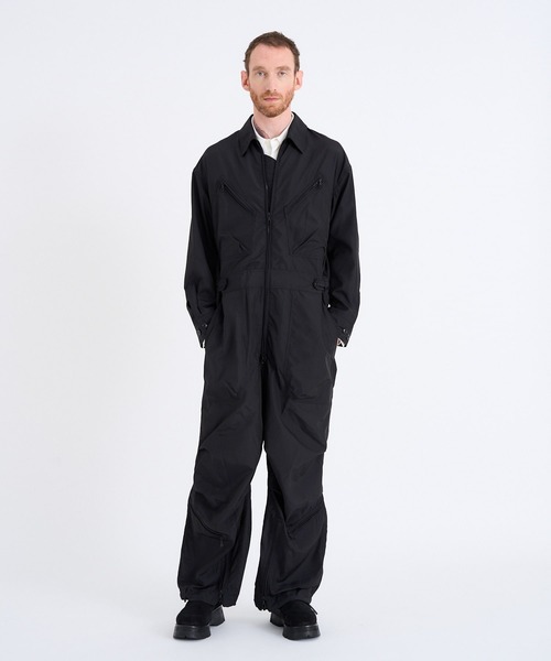 onegravity(ワングラビティ)の「onegravity / ハイカウントタフタ オールインワン(つなぎ/オールインワン・メンズ・ブラック・MEDIUM/LARGE)」の1枚目の写真