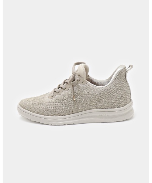 fitfit(フィットフィット)の「ハンズフリーニットLITEスニーカー600(スニーカー・レディース・ブラック×ブラック/サンドベージュ・25.0cm/24.5cm/24cm/23.5cm/23cm/22.5cm/22cm)」の6枚目の写真