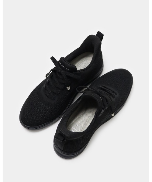 fitfit(フィットフィット)の「ハンズフリーニットLITEスニーカー600(スニーカー・レディース・ブラック×ブラック/サンドベージュ・25.0cm/24.5cm/24cm/23.5cm/23cm/22.5cm/22cm)」の12枚目の写真