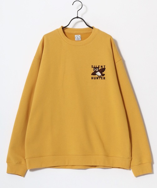 Lazar(ラザル)の「Animal Flocky Sweat/オーバーサイズ 裏毛 アニマル柄 カレッジ フロッキープリント スウェット トレーナー/レディース メンズ(スウェット・レディース・グレー系その他2/マスタード/ブラウン/ブラック/グレー系その他/アッシュグレー・M/L)」の22枚目の写真