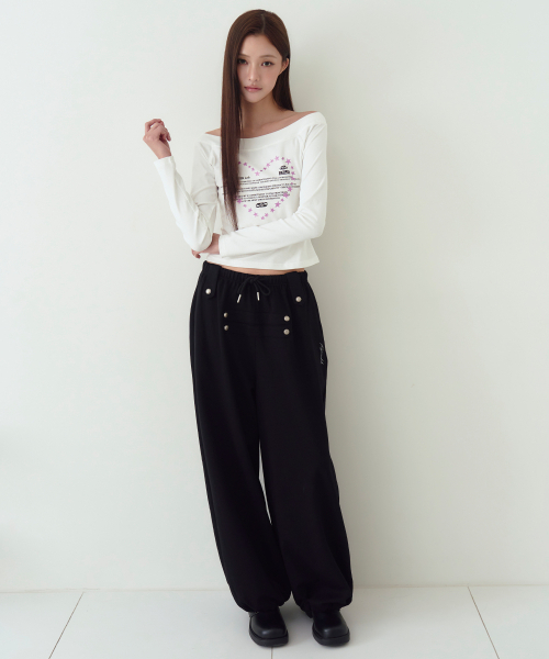THE GREEN LAB（ザグリーンラボ）の「オフショルダー ステラ ロングスリーブ [ホワイト]（Tシャツ/カットソー・レディース・その他・FREE）」の8枚目の写真