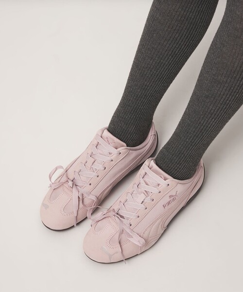 PUMA(プーマ)の「<PUMA>スピードキャット エトワール スニーカー(スニーカー・レディース・ブラック/ライトピンク・24cm/22.5cm/23.5cm/23cm/24.5cm/25cm)」の20枚目の写真