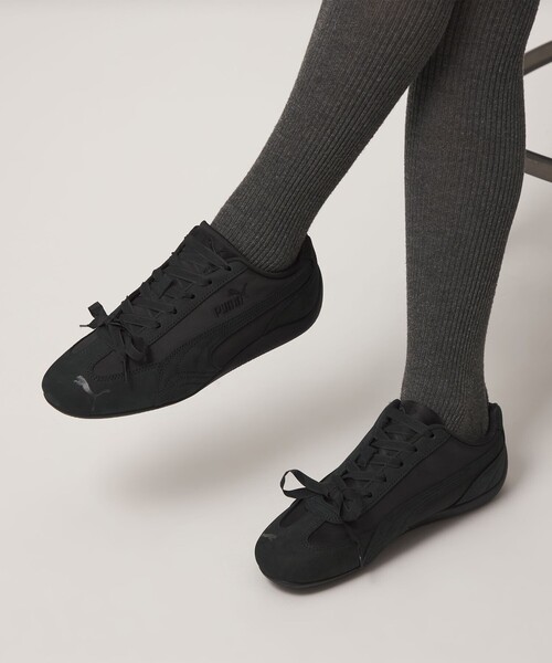PUMA(プーマ)の「<PUMA>スピードキャット エトワール スニーカー(スニーカー・レディース・ブラック/ライトピンク・24cm/22.5cm/23.5cm/23cm/24.5cm/25cm)」の13枚目の写真
