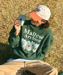 WaiKei（ワイケイ）の「◇WAIKEI◇ブランド直輸入正規品/マルチーズアーカイブ スウェット Maltese archive sweatshirts（スウェット）」