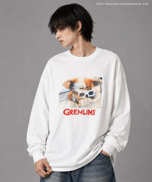 RAT EFFECT(ラットエフェクト)の「【メンズ】GREMLINS グレムリン Tシャツ(Tシャツ/カットソー・メンズ・ホワイト系2/ブラック/オフホワイト/ブラック系3/ブラック系/ホワイト系/ブラック系2/ホワイト系3・L/M)」の3枚目の写真