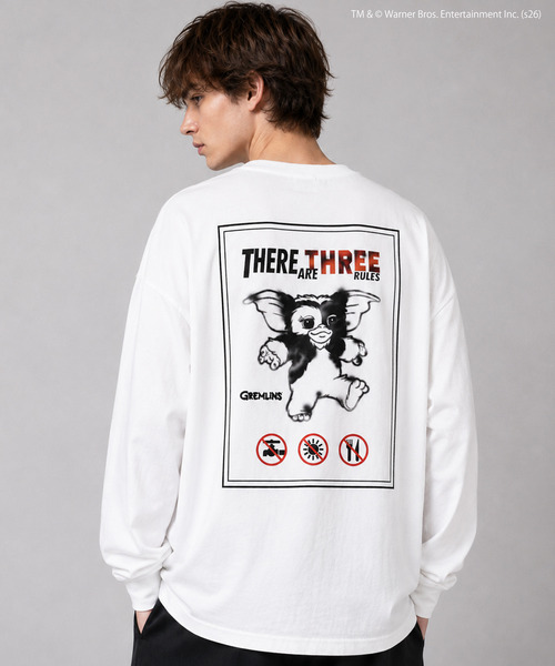 RAT EFFECT(ラットエフェクト)の「【メンズ】GREMLINS グレムリン Tシャツ(Tシャツ/カットソー・メンズ・ホワイト系2/ブラック/オフホワイト/ブラック系3/ブラック系/ホワイト系/ブラック系2/ホワイト系3・L/M)」の1枚目の写真
