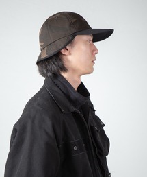 INDIETRO ASSOCIATION（インディエトロアソシエーション）の「Camo Sunshade Cap / カモフラージュサンシェードキャップ（キャップ）」