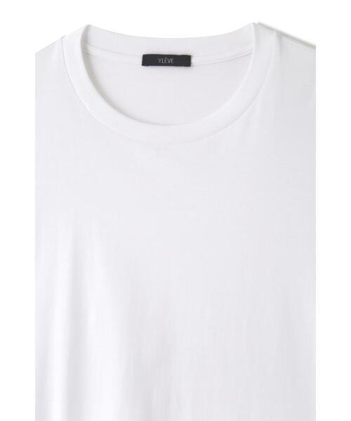 YLEVE（イレーヴ）の「YLEVE / SUVIN COTTON PULL OVER（Tシャツ/カットソー・メンズ・ブラック/ホワイト・5）」の7枚目の写真