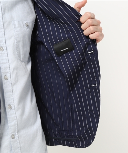 08sircus（ゼロエイトサーカス）の「08 SIRCUS シルク混ストライプ