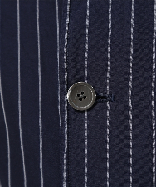 08sircus（ゼロエイトサーカス）の「08sircus シルク混ストライプ 