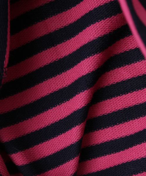 Oriens JOURNAL STANDARD(オリエンス ジャーナルスタンダード)の「【OMO/オモ】Stripes Boat Neck Top - Buttercup(Tシャツ/カットソー・レディース・グリーン・FREE)」の6枚目の写真