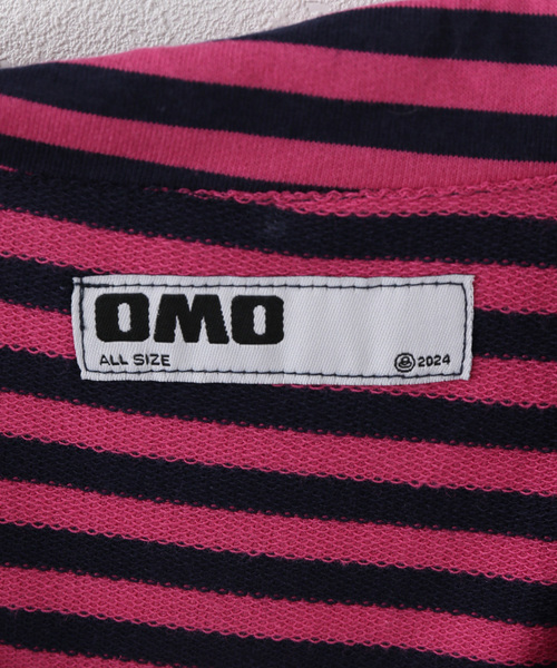 Oriens JOURNAL STANDARD(オリエンス ジャーナルスタンダード)の「【OMO/オモ】Stripes Boat Neck Top - Buttercup(Tシャツ/カットソー・レディース・グリーン・FREE)」の7枚目の写真