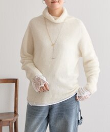 BEARDSLEY（ビアズリー）の「《ZOZO先行販売》ハイネックふんわりニット（ニット/セーター）」