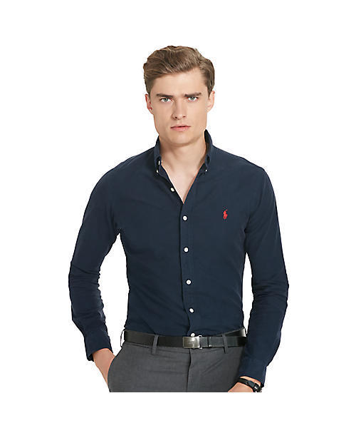 POLO RALPH LAUREN(ポロ ラルフ ローレン)の「ガーメントダイド オックスフォードシャツ(シャツ/ブラウス・メンズ・ネイビー/グリーン/ブラック/レッド系1/グレー・X-LARGE/LARGE/SMALL/X-SMALL/MEDIUM)」の12枚目の写真