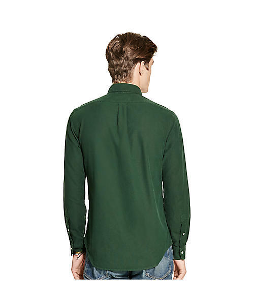 POLO RALPH LAUREN(ポロ ラルフ ローレン)の「ガーメントダイド オックスフォードシャツ(シャツ/ブラウス・メンズ・ネイビー/グリーン/ブラック/レッド系1/グレー・X-LARGE/LARGE/SMALL/X-SMALL/MEDIUM)」の10枚目の写真