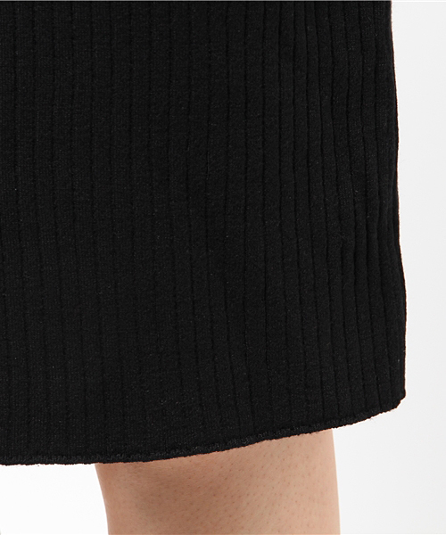 N.（N. Natural Beauty Basic）（エヌエヌナチュラルビューティーベーシック）の「ワイドリブセットアップ スカート（スカート・レディース・ブラウン/ボルドー/グレー/ブルー/ブラック・MEDIUM）」の10枚目の写真