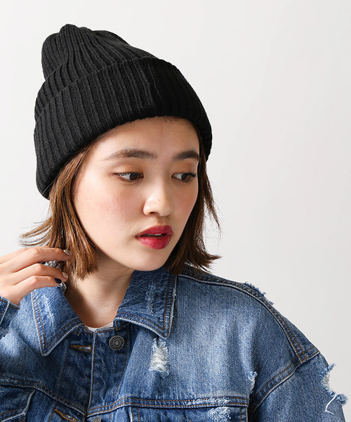 WEGO（ウィゴー）の「WEGO/リブニットキャップ（ニットキャップ/ビーニー・メンズ・ブラック/ネイビー/ワイン/杢グレー/レッド/パープル/ホワイト・FREE）」の22枚目の写真