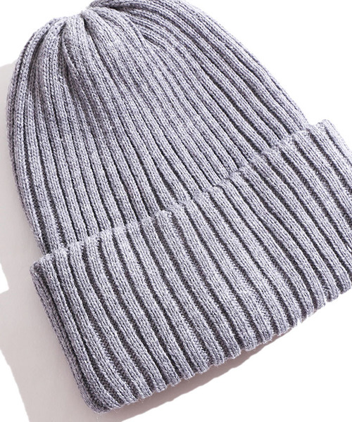 WEGO（ウィゴー）の「WEGO/リブニットキャップ（ニットキャップ/ビーニー・メンズ・ブラック/ネイビー/ワイン/杢グレー/レッド/パープル/ホワイト・FREE）」の18枚目の写真