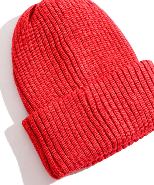 WEGO（ウィゴー）の「WEGO/リブニットキャップ（ニットキャップ/ビーニー・メンズ・ブラック/ネイビー/ワイン/杢グレー/レッド/パープル/ホワイト・FREE）」の17枚目の写真