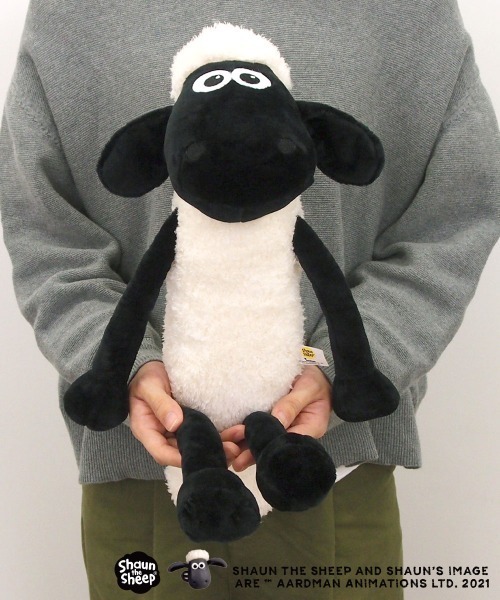 ひつじのショーン(ヒツジノショーン)の「ひつじのショーン ぬいぐるみ/ショーン クラシック 50cm(おもちゃ・レディース・ホワイト×ブラック・ONE SIZE)」の12枚目の写真