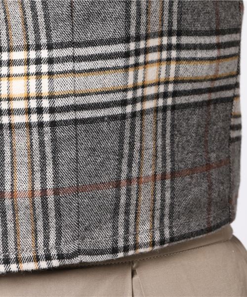 WEGO（ウィゴー）の「WEGO/チェックフリルビスチェ（タンクトップ・レディース・グレー系その他2/ブラウン系その他2/ベージュ系その他2/グリーン系その他2・FREE）」の9枚目の写真