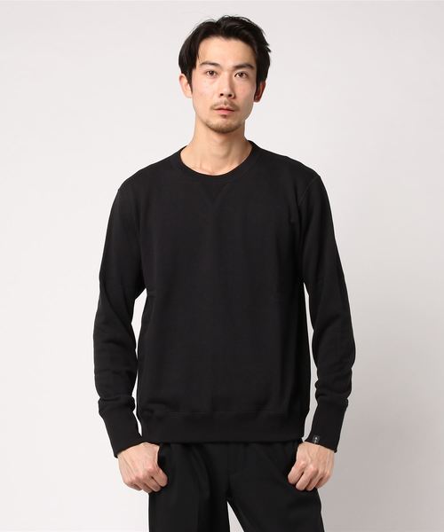MHL.（エムエイチエル）の「LIGHT LOOPBACK COTTON（Tシャツ/カットソー・メンズ・ブラック/ダークグリーン・LARGE/MEDIUM）」の11枚目の写真