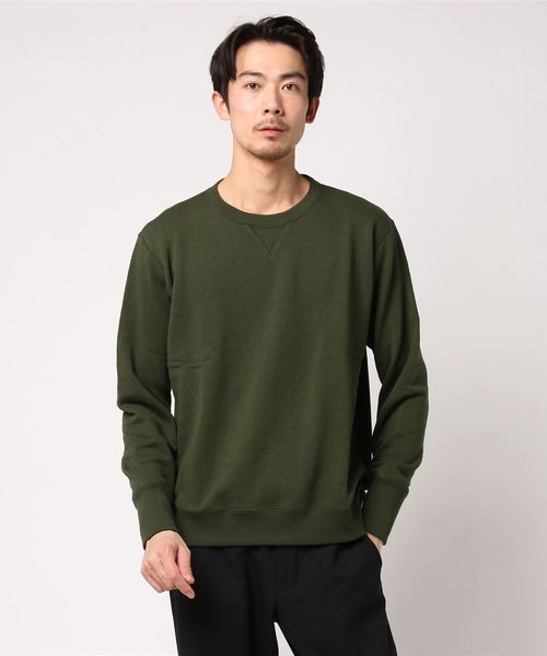 MHL.（エムエイチエル）の「LIGHT LOOPBACK COTTON（Tシャツ/カットソー・メンズ・ブラック/ダークグリーン・LARGE/MEDIUM）」の10枚目の写真