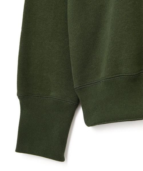 MHL.（エムエイチエル）の「LIGHT LOOPBACK COTTON（Tシャツ/カットソー・メンズ・ブラック/ダークグリーン・LARGE/MEDIUM）」の7枚目の写真