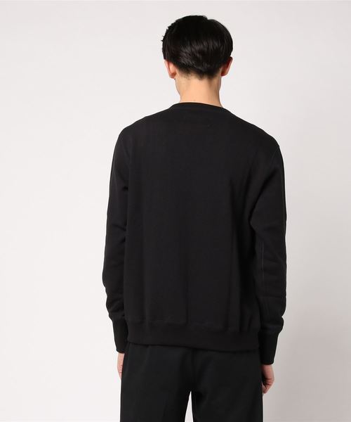 MHL.（エムエイチエル）の「LIGHT LOOPBACK COTTON（Tシャツ/カットソー・メンズ・ブラック/ダークグリーン・LARGE/MEDIUM）」の3枚目の写真