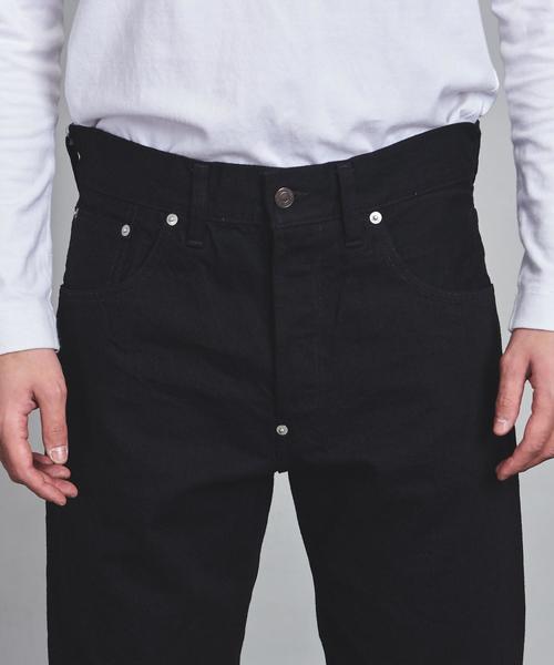 SCYE BASICS（サイベーシックス）の「＜SCYE BASICS（サイベーシックス）＞ DENIM CUT OFF（デニムパンツ・メンズ・ブラック・30inch/29inch/31inch）」の7枚目の写真