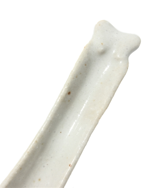 LIVETART(リヴェタート)の「東屋/伊賀 散蓮華(食器・オフホワイト/ライトグレー・FREE)」の4枚目の写真